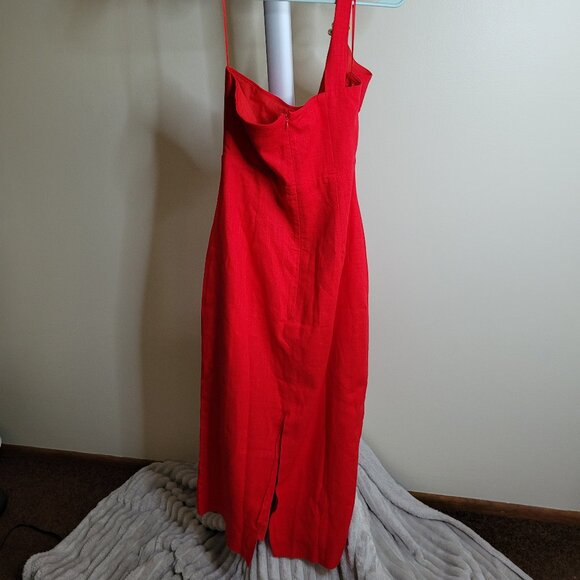 Tuckernuck Hyacinth House One Shoulder Midi Dress - Picture 12 of 16